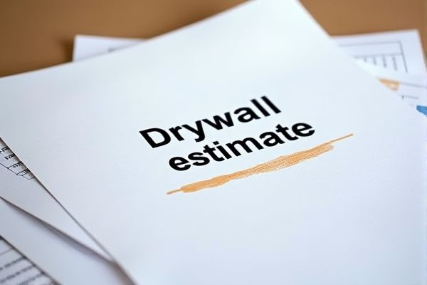 Drywall Estimate Excel Template for Accurate Project Costing