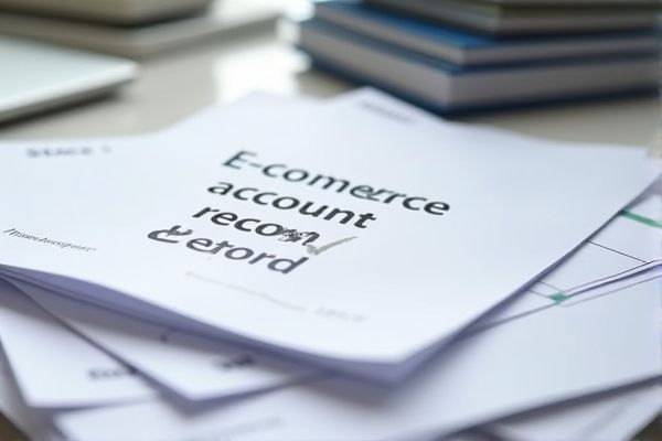 Excel Template for Efficient E-commerce Account Record Management