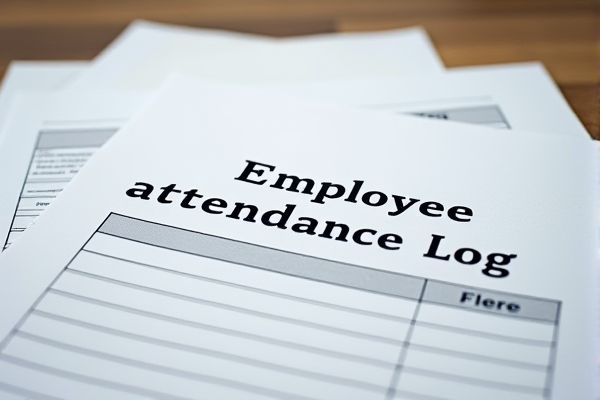 Employee Attendance Log Excel Template: Track Staff Attendance Easily