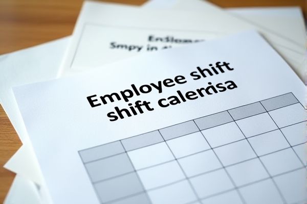Employee Shift Calendar Excel Template: Streamline Workforce Scheduling