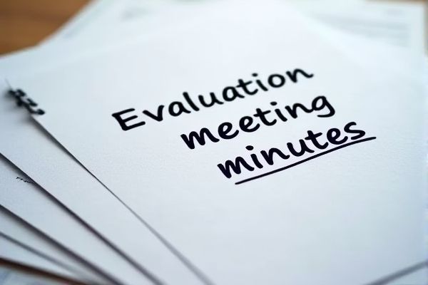 Evaluation Meeting Minutes Excel Template: Organize and Document Meetings Efficiently