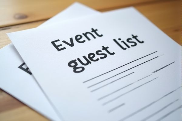 Event Guest List Excel Template: Organize and Track Your Attendees Effortlessly