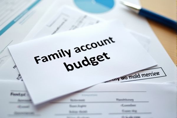 Family Budget Planner Excel Template: Simplify Household Financial Management