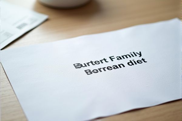 Family Healthy Diet Excel Template for Easy Meal Planning