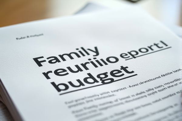 Family Reunion Budget Excel Template: Easily Plan and Track Your Event Expenses