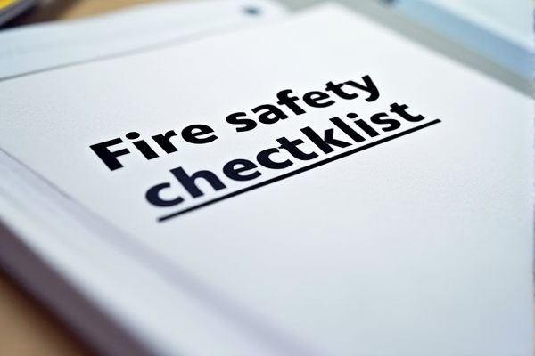 Fire Safety Checklist Excel Template for Efficient Workplace Safety Compliance