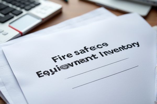 Fire Safety Equipment Inventory Excel Template: Streamline Your Safety Management