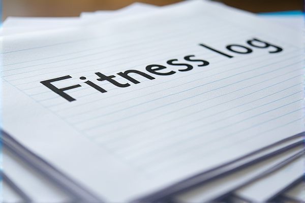 Fitness Log Excel Template for Tracking Workouts and Progress