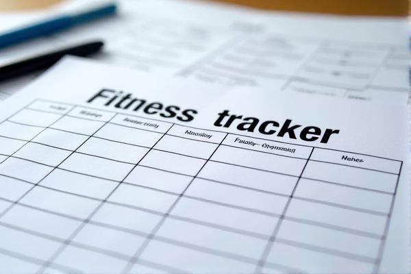 Fitness Tracker Excel Template: Easily Track Your Workouts and Progress