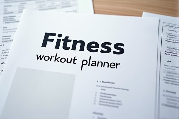Fitness Workout Planner Excel Template: Easily Track and Organize Your Exercise Routine