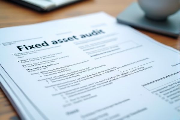Fixed Asset Audit Excel Template for Efficient Asset Management