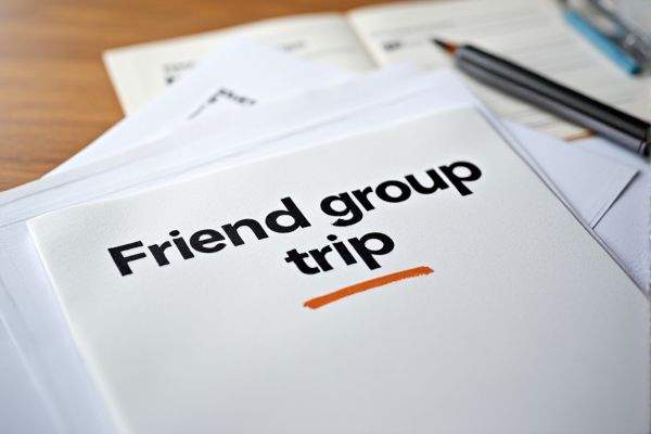 Comprehensive Excel Template for Planning and Managing Friend Group Trips