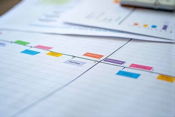 Gantt Chart Timeline Excel Template for Project Management