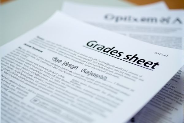 Grades Sheet Excel Template for Efficient Student Performance Tracking