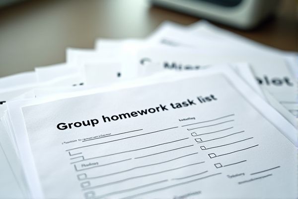 Excel Template for Group Homework Task List: Organize and Track Assignments Efficiently