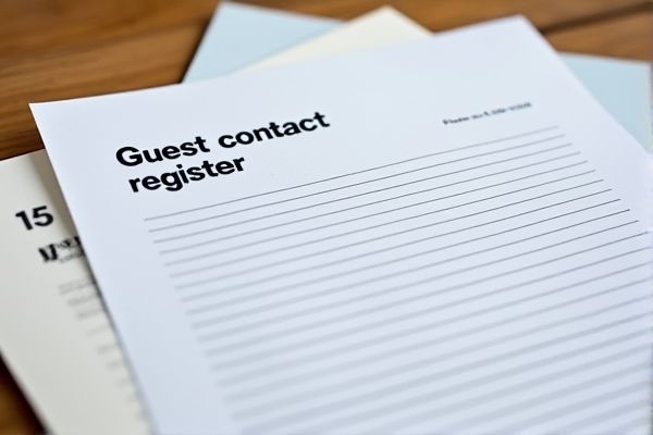 Guest Contact Register Excel Template for Efficient Visitor Management