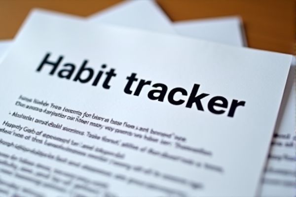Excel Habit Tracker Template: Easily Track and Build Better Habits