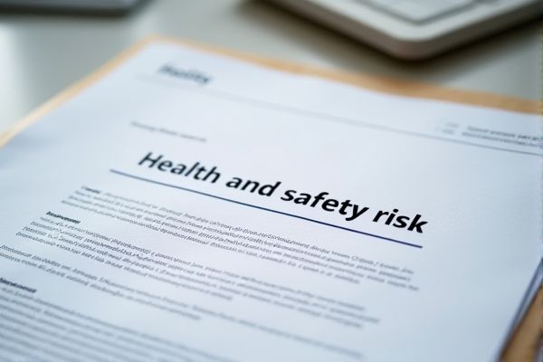Health and Safety Risk Assessment Excel Template for Effective Workplace Management