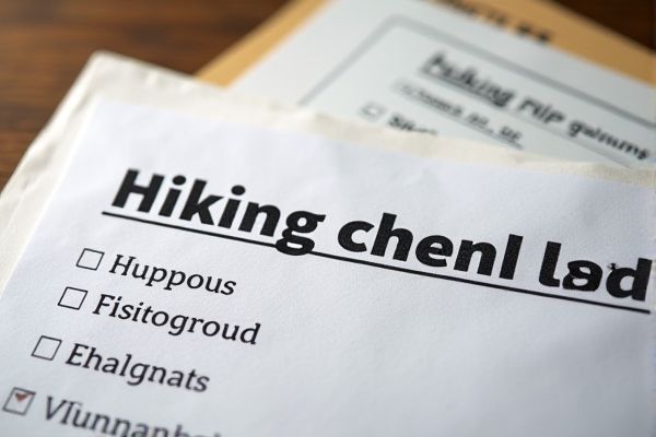 Excel Template: Comprehensive Hiking Trip Checklist for Easy Planning