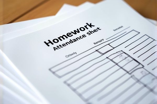 Excel Template for Tracking Homework Attendance: Download and Customize Your Homework Attendance Sheet