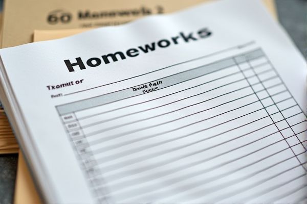 Excel Template for Tracking Homework Completion: Easy-to-Use Homework Tracker Spreadsheet