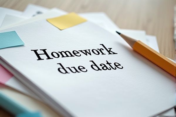 Excel Template for Tracking Homework Due Dates Effectively