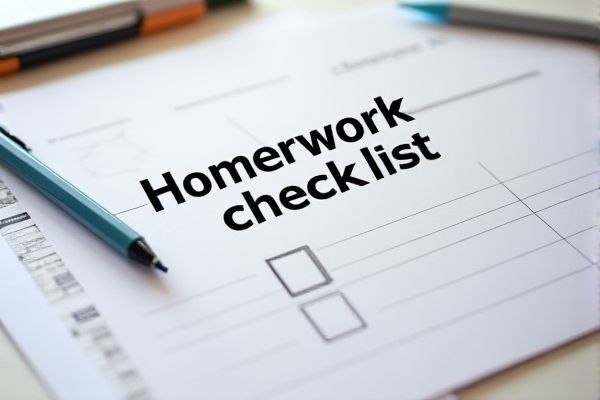 Comprehensive Homework Review Checklist Excel Template for Efficient Assignment Tracking