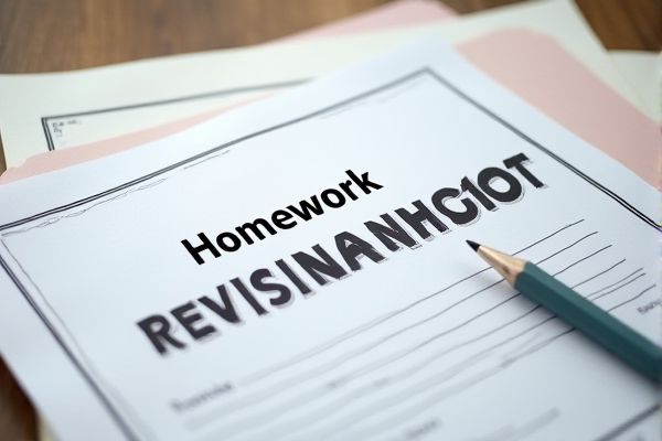Excel Template for Efficient Homework Revision Planning