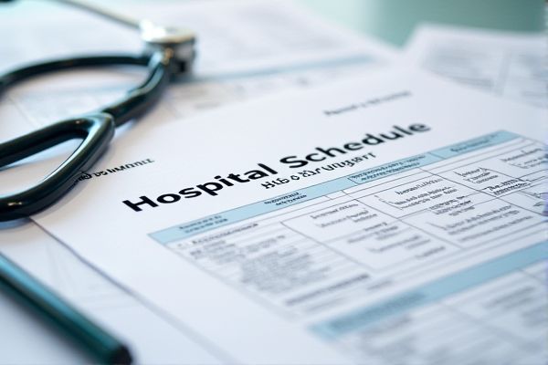 Hospital Surgery Schedule Excel Template for Efficient Operating Room Management
