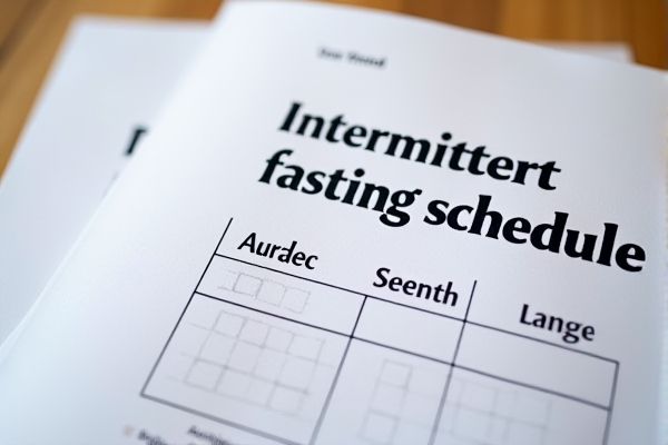 Excel Template for Intermittent Fasting Schedules: Download and Customize Your Fasting Plan