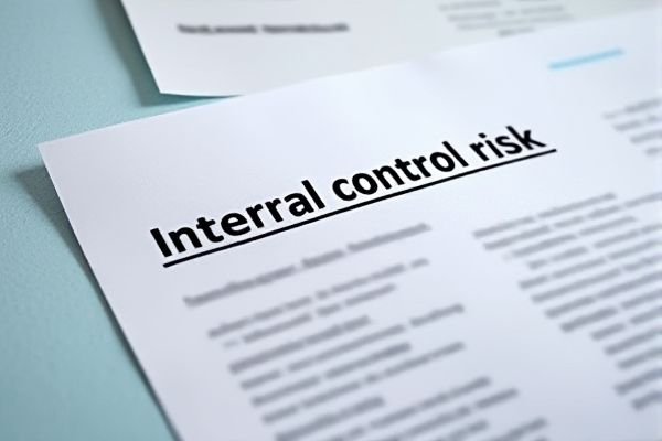 Internal Control Risk Excel Template for Efficient Risk Management