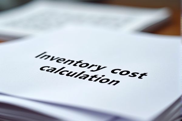 Excel Template for Accurate Inventory Cost Calculation