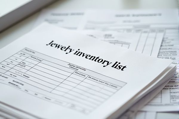 Jewelry Inventory List Excel Template for Efficient Inventory Management
