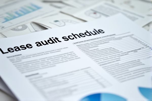 Lease Audit Schedule Excel Template for Efficient Lease Management