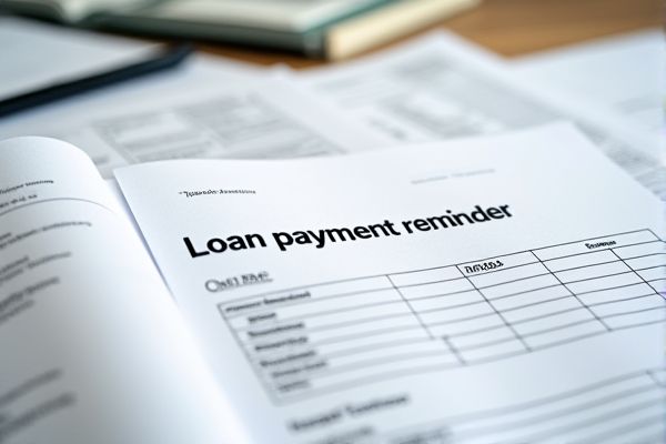 Loan Payment Reminder Excel Template: Stay On Track with Your Loan Payments