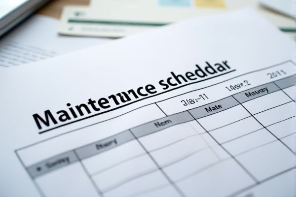 Comprehensive Maintenance Schedule Calendar Excel Template for Efficient Planning