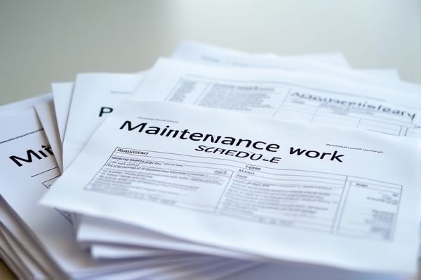 Maintenance Work Schedule Excel Template: Streamline Your Maintenance Planning