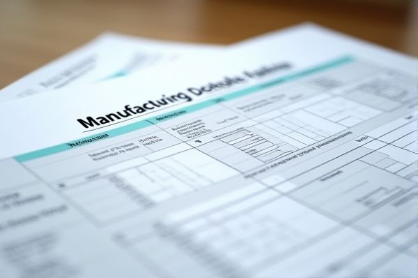 Manufacturing Production Schedule Excel Template: Streamline Your Production Planning