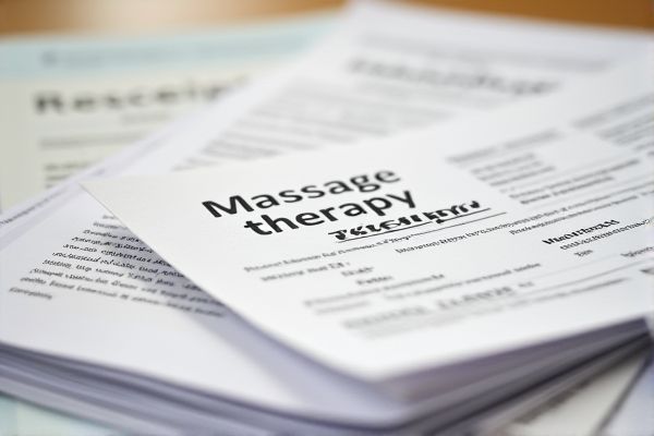 Excel Template for Massage Therapy Receipts: Free and Customizable