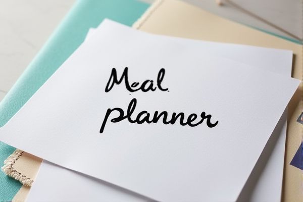 Meal Planner Excel Template: Simplify Your Weekly Meal Planning