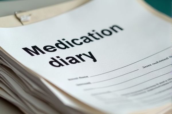 Medication Diary Excel Template for Easy Medication Tracking