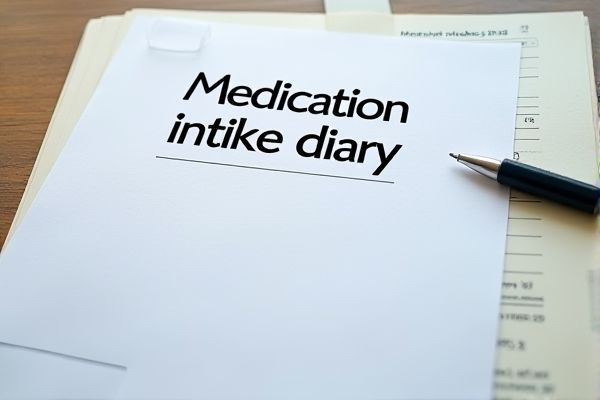 Medication Intake Diary Excel Template: Track Your Medication Schedule Easily