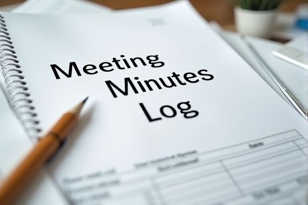 Meeting Minutes Log Excel Template for Efficient Record-Keeping