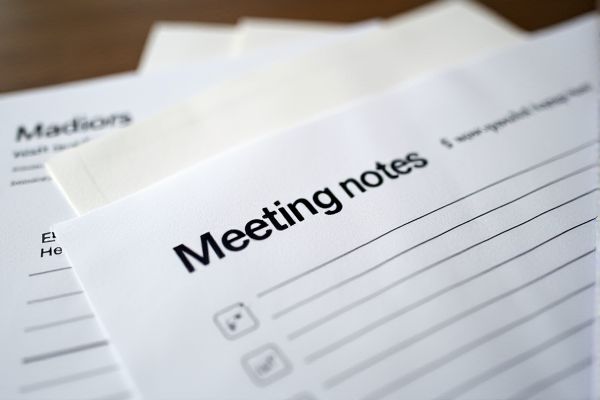 Comprehensive Meeting Notes Excel Template for Efficient Meeting Management