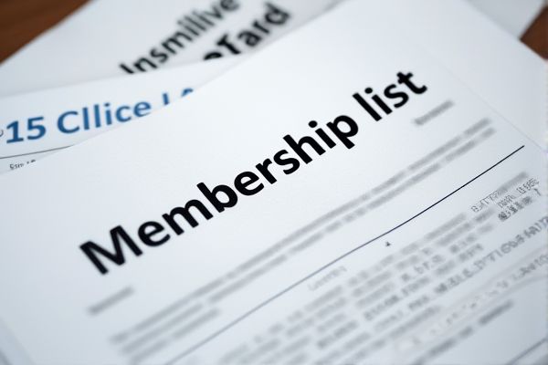 Membership List Excel Template: Streamline Your Member Management