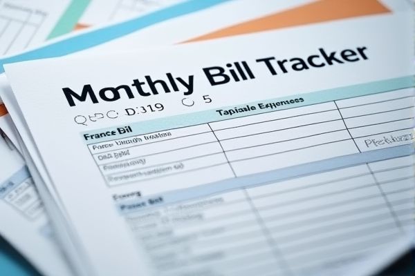 Monthly Bill Tracker Excel Template: Easily Manage and Track Your Expenses