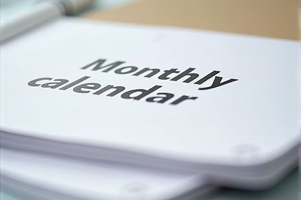 Monthly Calendar Excel Template: Easily Customize and Download