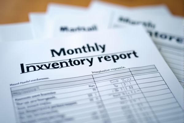 Monthly Inventory Report Excel Template for Efficient Inventory Management