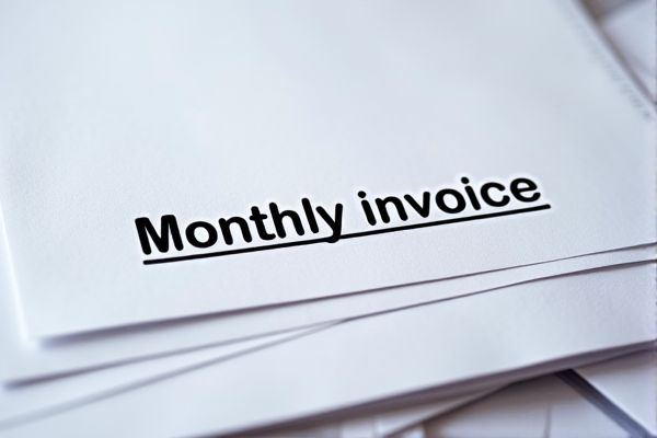 Monthly Invoice Excel Template: Easy-to-Use Download for Efficient Billing