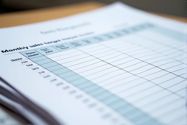 Excel Template for Tracking Monthly Sales Targets